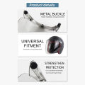 Open Face Helmet Visor Motorcycle Helmet Bubble Lens 3-Snap Bubble Wind Shield Visor Anti-UV /Anti-fog Motorcycle Helmet Lens. 