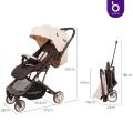 Baobaohao Y8 2-Way Facing Baby Stroller Lightweight and Foldable Stroller.
