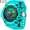Fashion Sport Watches Men Shock Resistant  Wristwatch LED Alarm Stopwatch Clock Military  Men Watch. 
