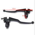 2PCS Aluminum Motorcycle Brake Clutch Levers Black Fits For Honda CG 125 Alloy Motorbike Brake & Clutch Lever Cable Front Brake. 