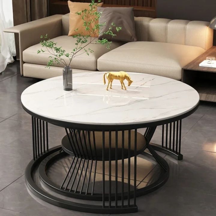 Luxe%20Living%20Co%20-%20Customized%20Modern%20Round%20MDF%20Top,%20Coffee%20Table%20,with%20Black%20Glass%20Center,%20Gold%20Metal%20Frame,%20and%20Iron%20Base%20-Nesting%20Table,%20Tea%20Table,%20Side%20Table,%20Dining%20Table%20,%20and%20Decorative%20Table%20for%20Living%20Room,%20Office,%20or%20Drawing%20Room%20with%20Wooden%20Top%20-%20Image%204