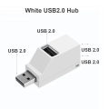 USB 3.0 HUB Adapter Extender Mini Splitter Box 1 to 3 Ports High Speed USB 2.0 For PC Laptop U Disk Card Reader. 