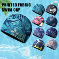 Swim Cap Men And Women Breathable High Elastic Cloth Swim Cap Color Comfortable No Cut Children's Swim Cap Universal.
