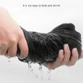 Men's solid color round neck short sleeved T-shirt simple and fashionable pure cotton heavyweight high-quality streetwear. 