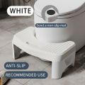 1Pc Toilet Stool for Bathroom, Comfort Toilet Stool for  Kids Pregnant Women, Squatting Aid Footstool, Anti Slip Thickening. 