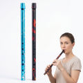 Irish Tin Whistle Key of C Aluminum Aluminium Lloy Fipple Flute 6 Hole Fit for Beginners. 