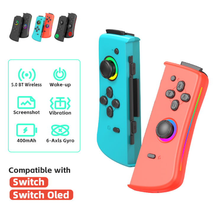 Data Frog Joy Pad Switch Controller Joystick Gamepad 6Axis Gyro ...