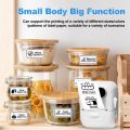 Wireless Label Printer P50 Inkless Bluetooth Thermal Label Maker Adhesive Label Sticker Machine DIY Pattern Barcode QR Code Tape. 
