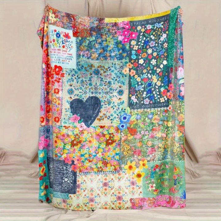 Heart%20Print%20Blanket%20Flannel%20Blanke%20Bed%20Sofa%20Travel%20Camping%20Super%20Soft%20Cozy%20Plush%20Blanket%20Love%20Print%20Blanket%20for%20All%20Seasons%20-%20Image%203