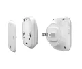 Lunzo No Battery Self Powered Wireless Doorbell US/UK/EU Plug 38 Ringtones Outdoor Waterproof 150m Range Kinetic Door Bell. 