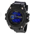 Men's Digital Sport Watch Large Face Sports Outdoor Waterproof Wrist Watches for Men with Date Multifunction Stopwatch 9043.