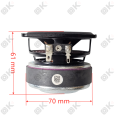 Okmusic 3 inch 4Ω 30W subwoofer 3 inch SU 3 inch speaker, 3 inch bass speaker, 3 inch bass subwoofer, car audio speakers. 