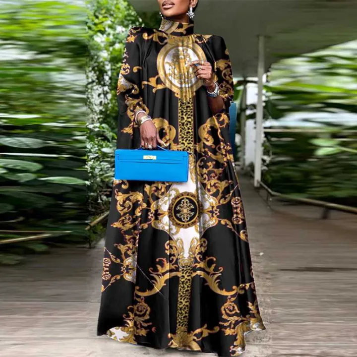 Plus%20Size%205XL%20VONDA%20Elegant%20Party%20Women%20Sundress%20Bohemian%20Stand%20Collar%20Sleeveless%20Printed%20Maxi%20Dress%20Casual%20Bat%20Sleeve%20Long%20Robe%20-%20Image%207