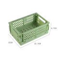 Plastic Foldable Storage Crate Folding Box Basket Stackable Cute Makeup Jewellery Toys Boxes for Storage Box Organizer Portable. 