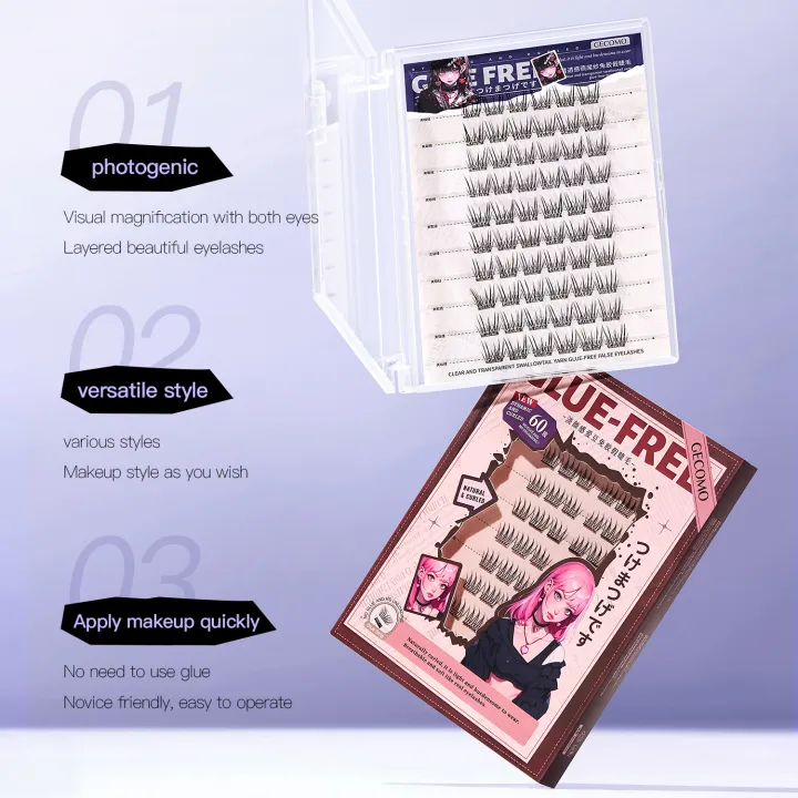 10%20Row%20Fluffy%20Glue-Free%20False%20Eyelashes%20DIY%20Self-Adhesive%20Segmented%20Upper%20Lashes%20Thick%20Natural%20Easy%20Application%20Enlarge%20Eyes%20-%20Image%203