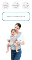 Baby Carrier | Newborn to Toddler With Hip Seat | Breathable And Soft | Healthy and Safety. 