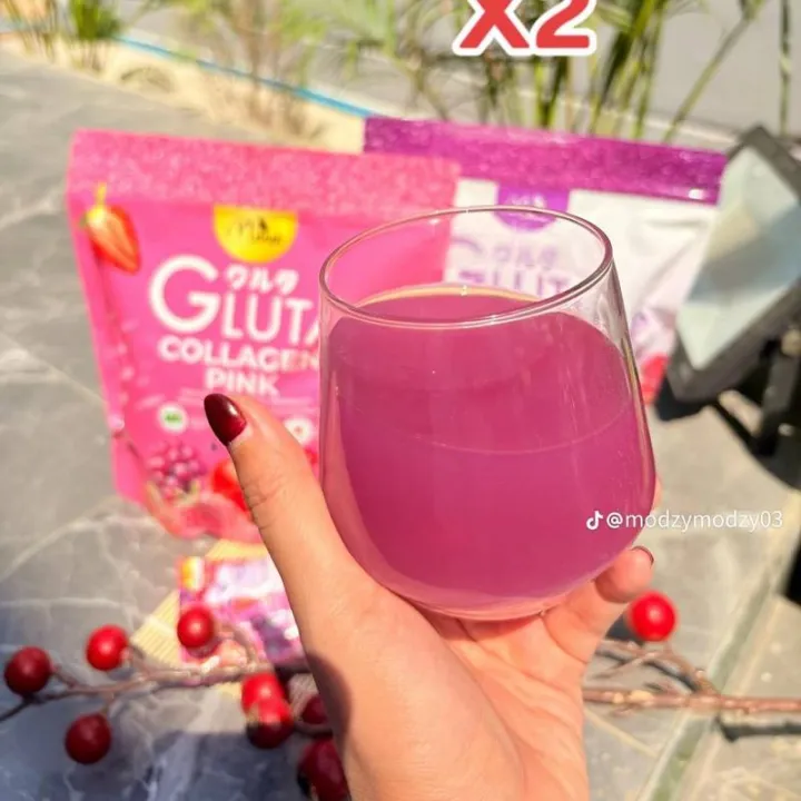 GLUTA%20COLLAGEN%20PINK%20Dietary%20Supplement%20%E2%80%93%20Whitening,%20Anti-Aging,%20Skin%20Glow%20&%20Repair%20%E2%80%93%2030%20Sachets%20(Original%20Product)%20-%20Image%202