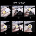 10-100pcs 21/23/25--45mm Coinning Capsules Storage Box Clear Plastic Coinning Cases Holders Protector Coinning Capsules Storage. 