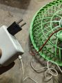 12 Volt DC Mini Adjustable Solar Fan For Both Indoor & Outdoor Use  (10 inches). 