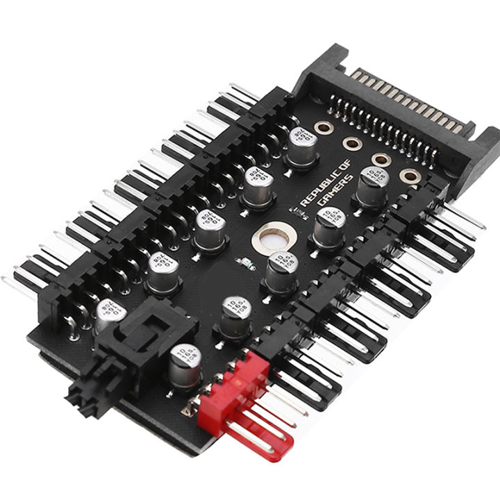TEUCER%20PC%20Cooler%20Fan%20HUB%201%20to%2010%2012V%204%20Pin%20PWM%20Splitter%20Extension%20Supply%20Socket%20Concentrator%20-%20Image%202