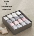 Foldable 16 Grids Socks & Underwear Organizer. 