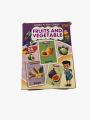 libXR 3D fruit and vegetable flash cards for kids. 