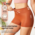 Flarixa Anti Chafing Slip Shorts Women High Waist Safety Panties Ice Silk Boyshorts Under Dress Seamless Sports Boxers Underwear. 