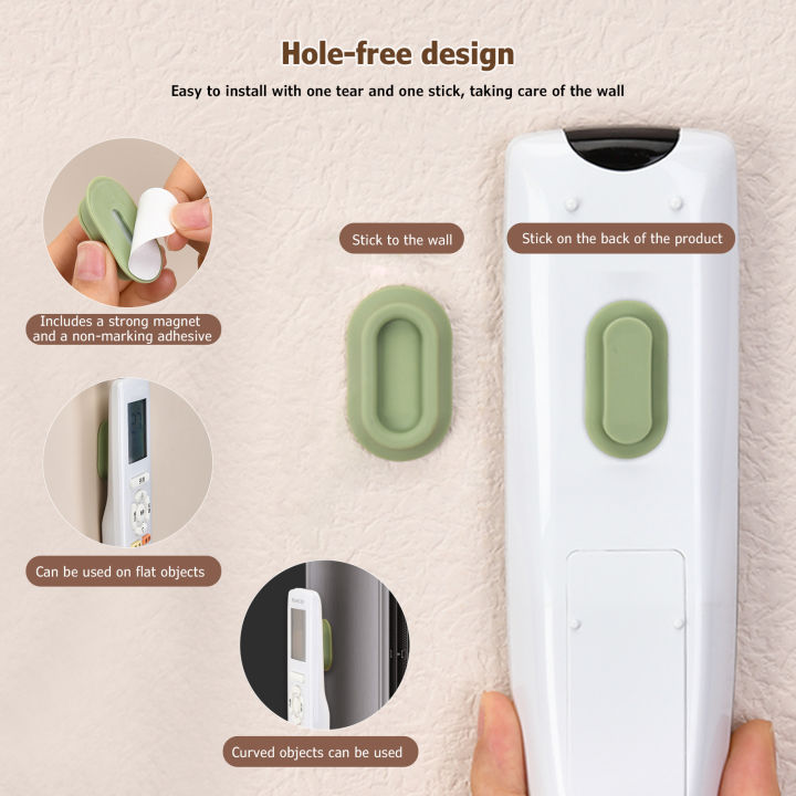 Magnetic%20Remote%20Control%20Bracket,%20Self-Adhesive%20Wall%20Mounted%20Storage%20Bracket%20for%20Remote%20Controls,%20Household%20Goods%20Storage%20-%20Image%203