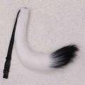 Fluffy Cat Tail Super Soft Faux Fur Tail Japanese Style Faux Fox Tail Adjustable Belt Artificial Cat Tail Furry Tail. 