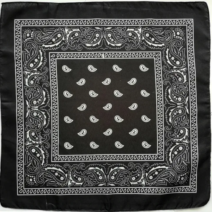 1/4/8pcs%20Fashion%20Hip%20Hop%20100%25%20Cotton%20Bandana%20Square%20Scarf%2055cm*55cm%20Black%20Red%20Paisley%20Headband%20Printed%20For%20Women/Men/Boys/Girls%20-%20Image%205