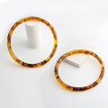 2PCS Wallet Resin Handle Round Handle Replacement Women's Messenger Bag Shoulder Bag DIY Crafts Acrylic Handle. 