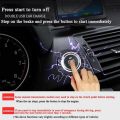 Car PKE Push Start System Keyless Entry Engine Remote Start System. 