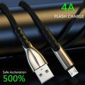 Micro usb fast charging and data transmission cable for mobiles.. 