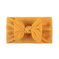 Headwrap Newborn Baby Headband For Girls Elastic Knit Children Turban Baby Cute Bows Soft Nylon Kids Headwear Hair Accessories. 