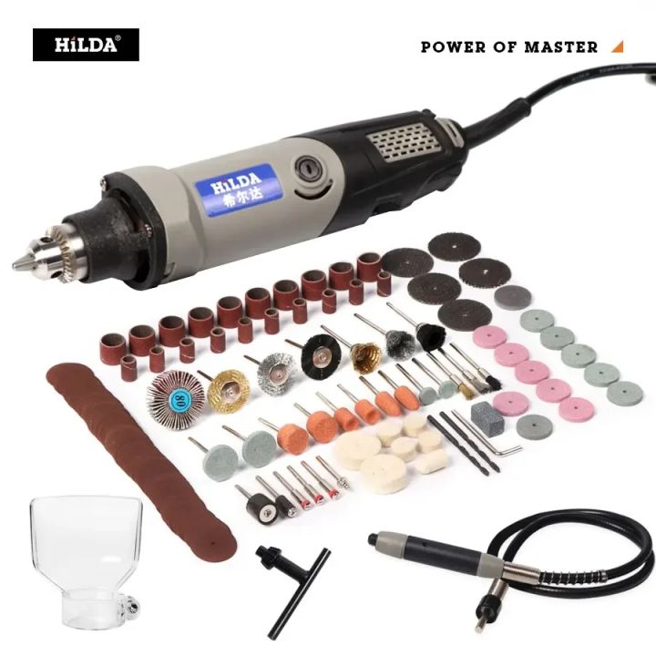 HILDA Electric Drill Rotary Tool Electric Tools Variable Speed 400W ...