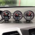 GReddi Boost Gauge 62mm 2.5 Inch 7 Colors LCD Display Turbo Oil Pressure RPM Water Temp Tachometer Racing Meter With Sensor. 