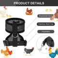 Pet Adjustable Harness Leash for Chicken Puppy Comfortable Breathable Pet Vest for Small Dogs Duck Goose Training Accessories. 