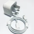 50W / 25W / 20W Fast Charger USB-C to Lightning Cable | Genuine Three-Pin Power Adapter for i-Phone X to 14 Pro Max | Safe & Rapid Charging. 