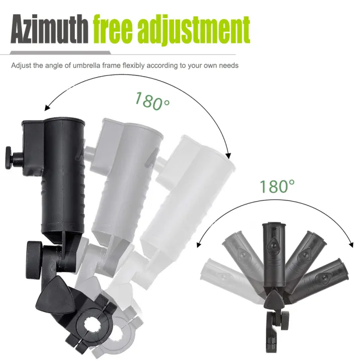 Outdoor%20Durable%20Golf%20Umbrella%20Holder%20180%20Degree%20Adjustable%20Used%20for%20Bike%20Buggy%20Cart%20Baby%20Pram%20Wheelchair%20Golf%20Accessories%20-%20Image%205