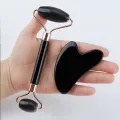 3pcs Ice Face Roller Facial Skincare Ice Roller Set,Facial Roller GuaSha FaceTool Set,Face Massage Roller Lifting Contouring. 