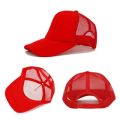 Unisex Plain Trucker Hat Mesh Back Snapback Hat Baseball Cap Solid Visor Net Cap Low Stock. 