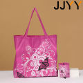 Durable Eco-friendly Totes Grocery Reusable Floral Bag Shopping Large Capacity Foldable Shoulder Pouch. 