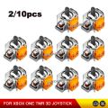 2/10Pcs 3D Analog Stick Replacement TMR Effect Joystick for PS5 PS4 Xbox Series S Switch Pro Controller Upgrade Game Accessories.