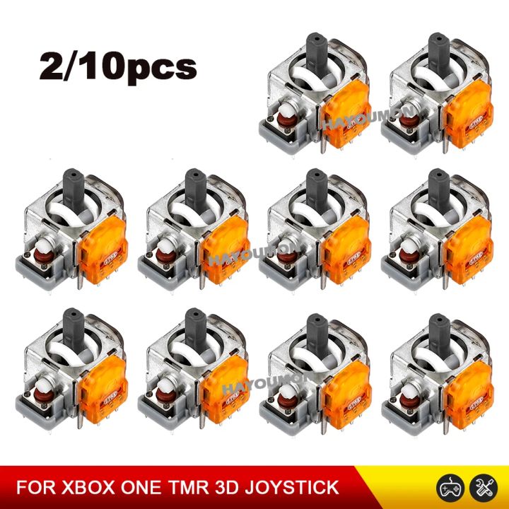 2/10Pcs 3D Analog Stick Replacement TMR Effect Joystick for PS5 PS4 Xbox Series S Switch Pro Controller Upgrade Game Accessories