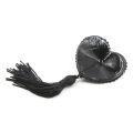 Women Heart Lace Nipple Covers Tassel Pasties Reusable Adhesive Breast Petals Exotic Lingerie Accessories For Romantic Night. 