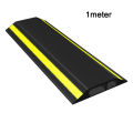 1M Floor Cable Protection Cover Floor Cable Cover Rubber Trunking Hider Covers Electric Wire Slot Power Cable Protector For Home. 