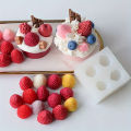 Strawberry Silicone Mold, 3D Aromatherapy Candle Wax Mulberry Casting Mold, DIY Berry Fruit Shape Mold For Candles And Soaps.