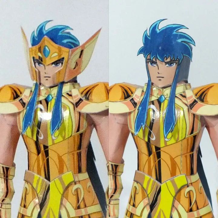 Saint%20Seiya%20Gold%20Saint%20Aquarius%20Camus%20Paper%20Model%20Papercraft%20Doll%20(for%20Cutting%20and%20Assembling%20Yourself)%20-%20Image%2010