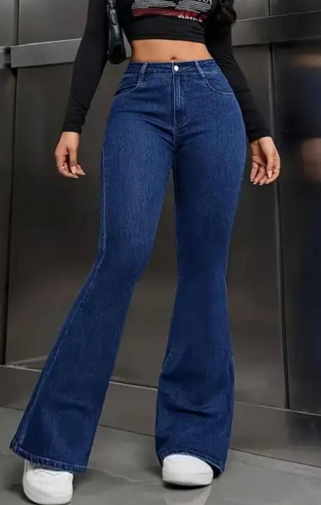 Ladies%20Jeans%20Belly%20Pants%20/%20Denim%20Belly%20Pants%20-%20Image%202