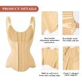 MiiOW U-shaped Waist Trainer Corset Women Shaper Waist Trainer Steel Bone Abdomen Beautiful Back Belt Women's Tank Top Shapewear.